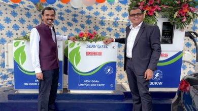 EV charging station in Delhi