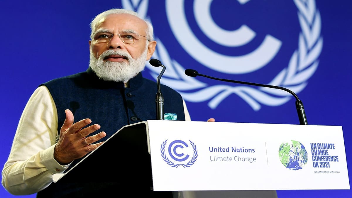 PM Modi at COP26