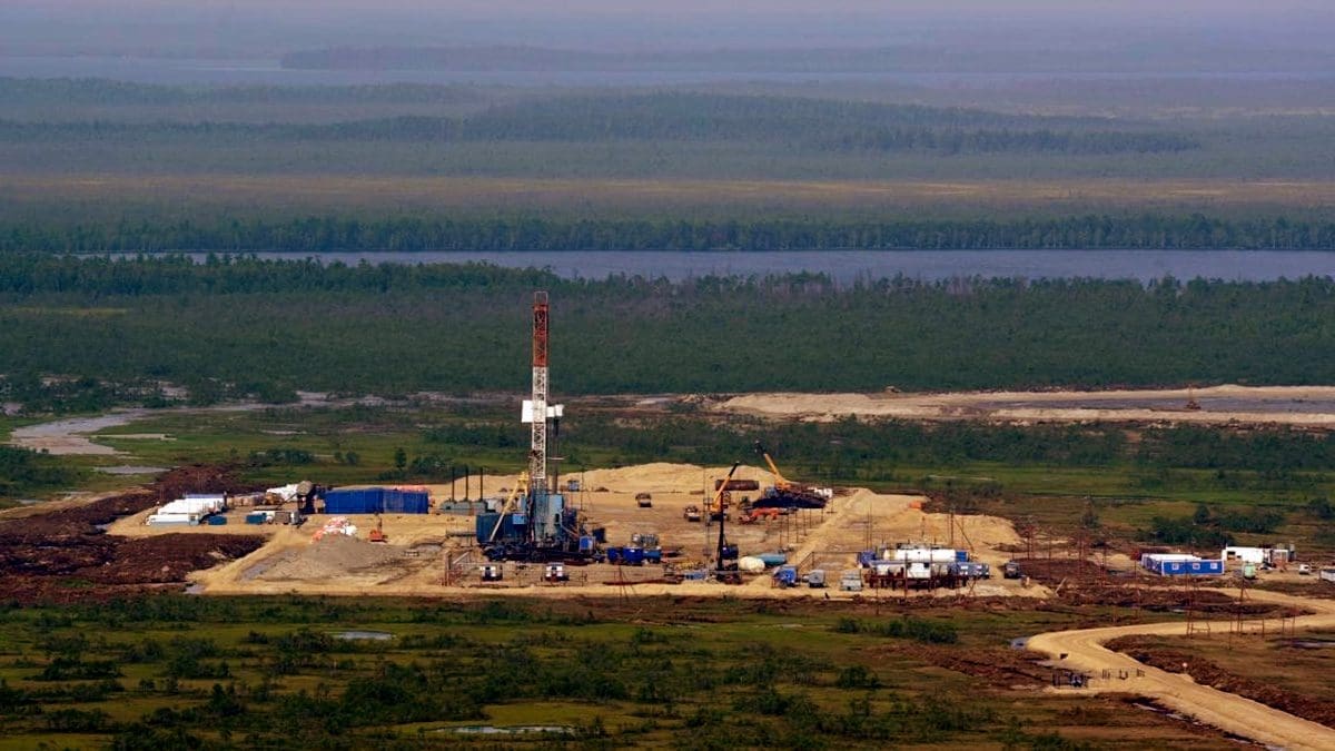 Russian Oil Field