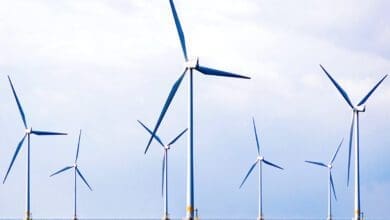wind turbines