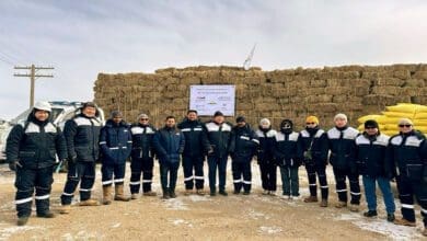 Mongol Oil Refinery team