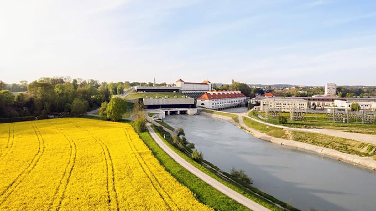 hydropower plant in Toeging